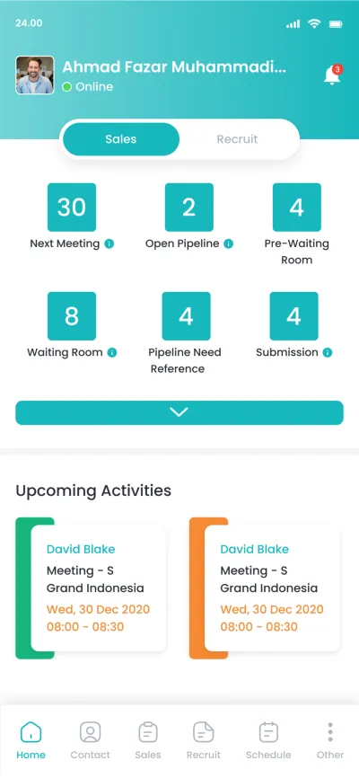 Activity Mgmt System (AMS) — screenshot 1 of 6