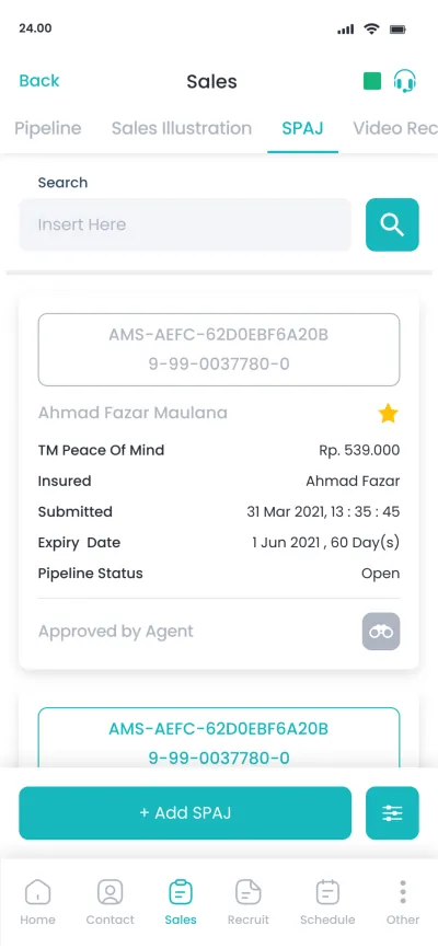 Activity Mgmt System (AMS) — screenshot 5 of 6