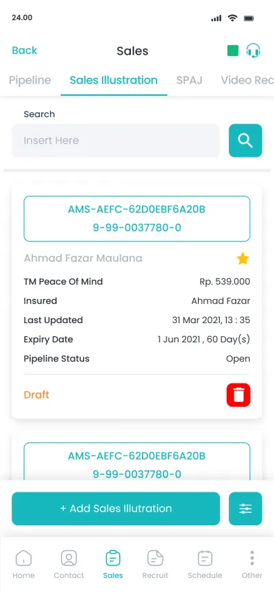Activity Mgmt System (AMS) — screenshot 6 of 6